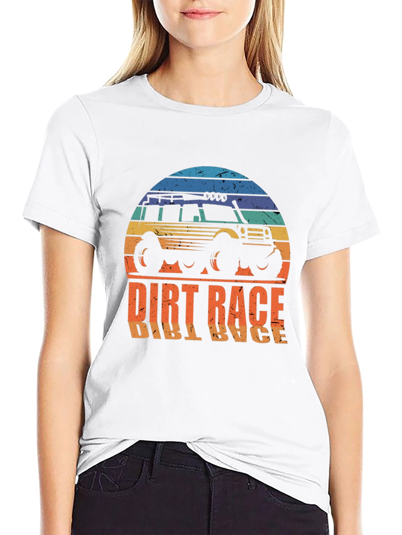 Dirt Race Graphic Tee - Off-Road Adventure