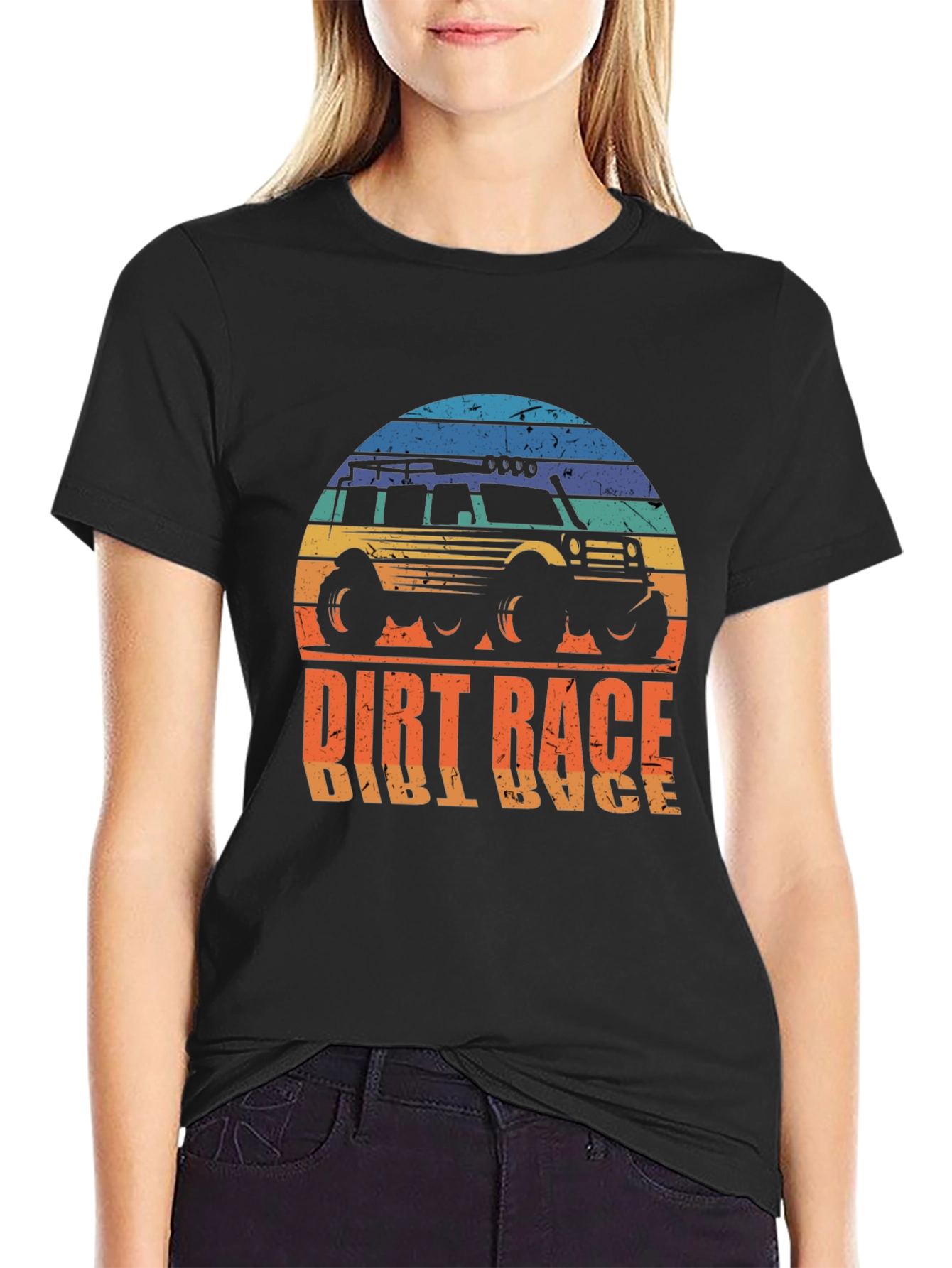 Dirt Race Graphic Tee - Off-Road Adventure