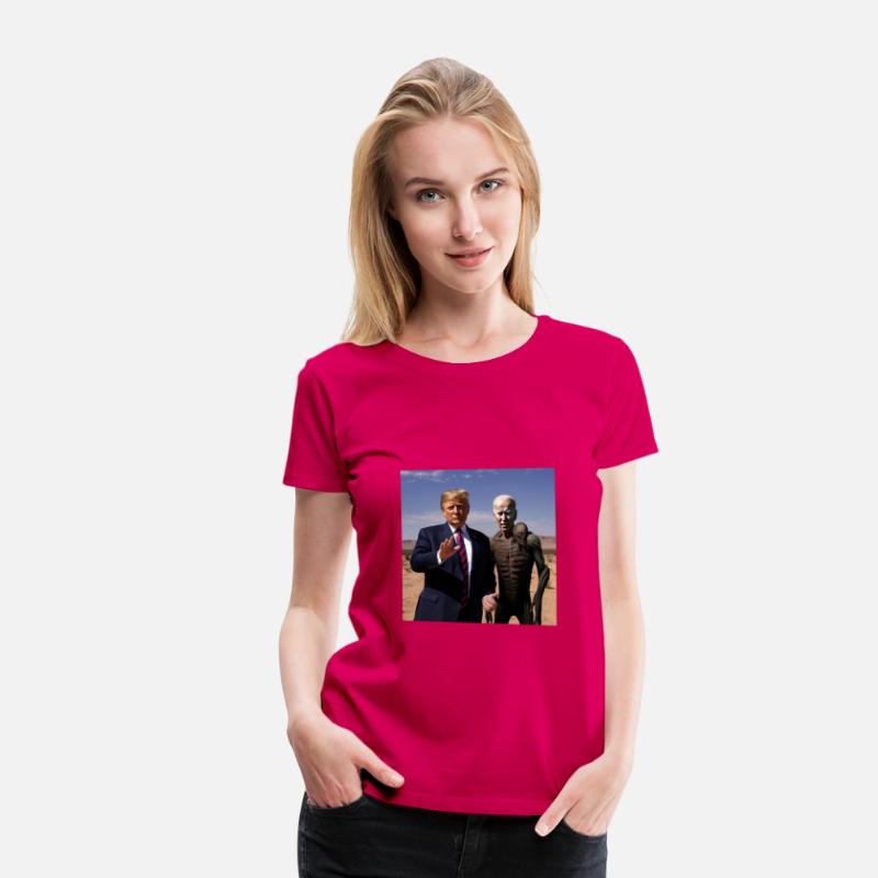 Trump with Joe Biden - Tshirt design