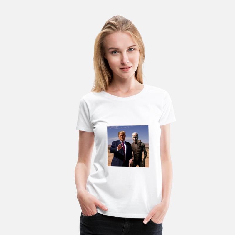 Trump with Joe Biden - Tshirt design