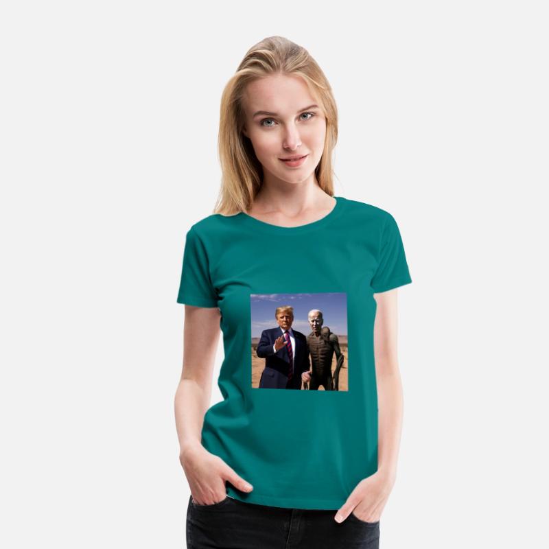 Trump with Joe Biden - Tshirt design