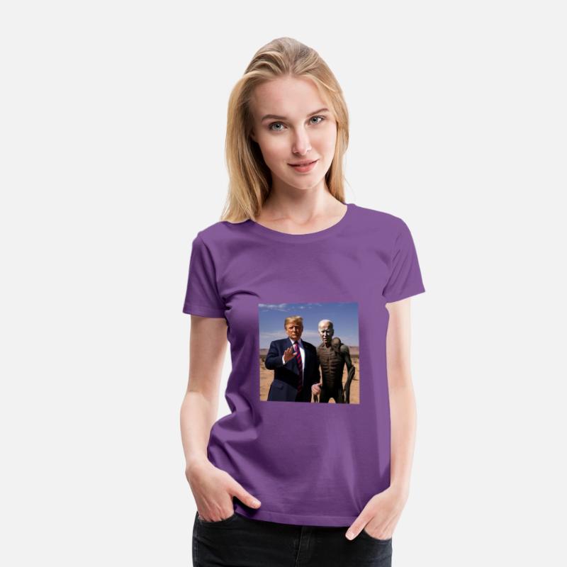 Trump with Joe Biden - Tshirt design