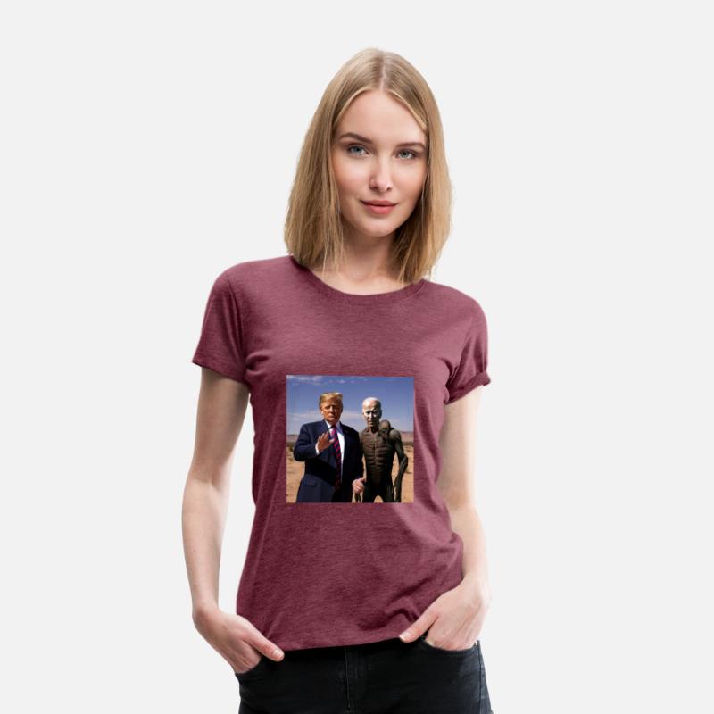 Trump with Joe Biden - Tshirt design