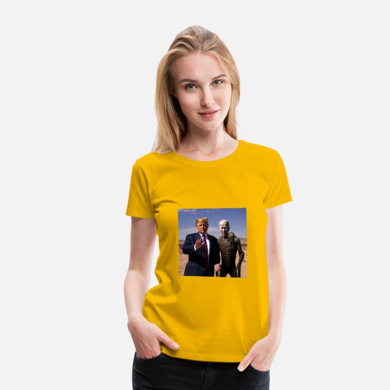 Trump with Joe Biden - Tshirt design