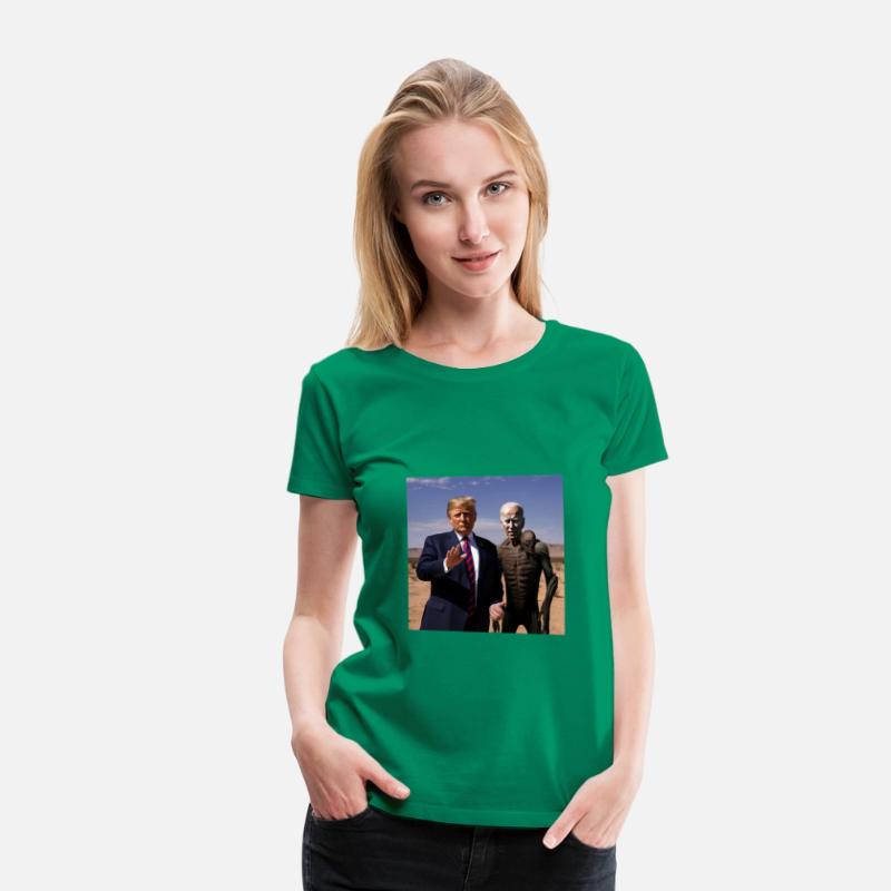Trump with Joe Biden - Tshirt design