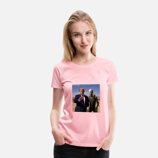 Trump with Joe Biden - Tshirt design