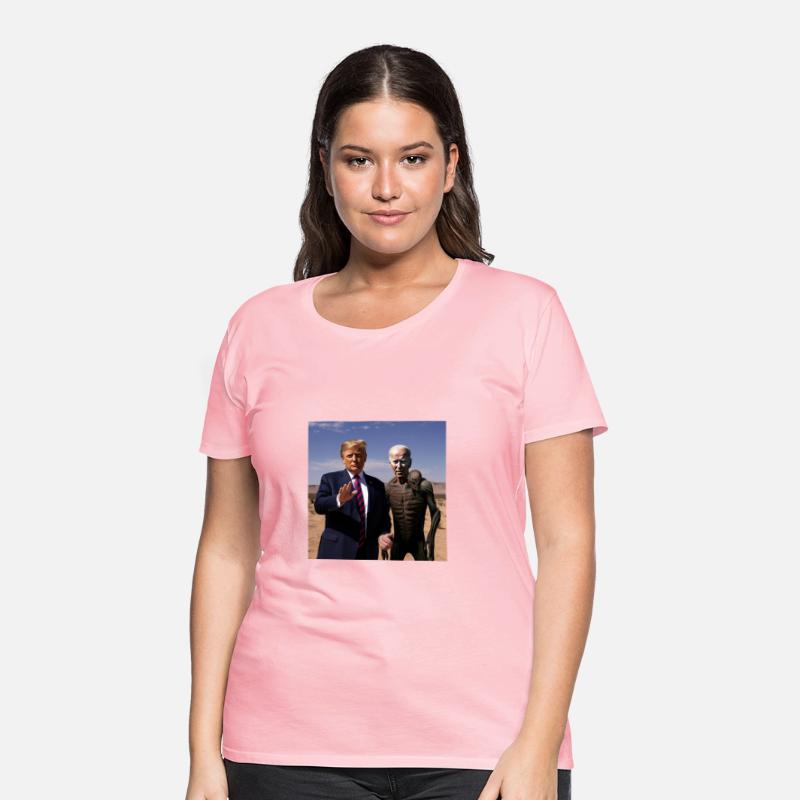 Trump with Joe Biden - Tshirt design