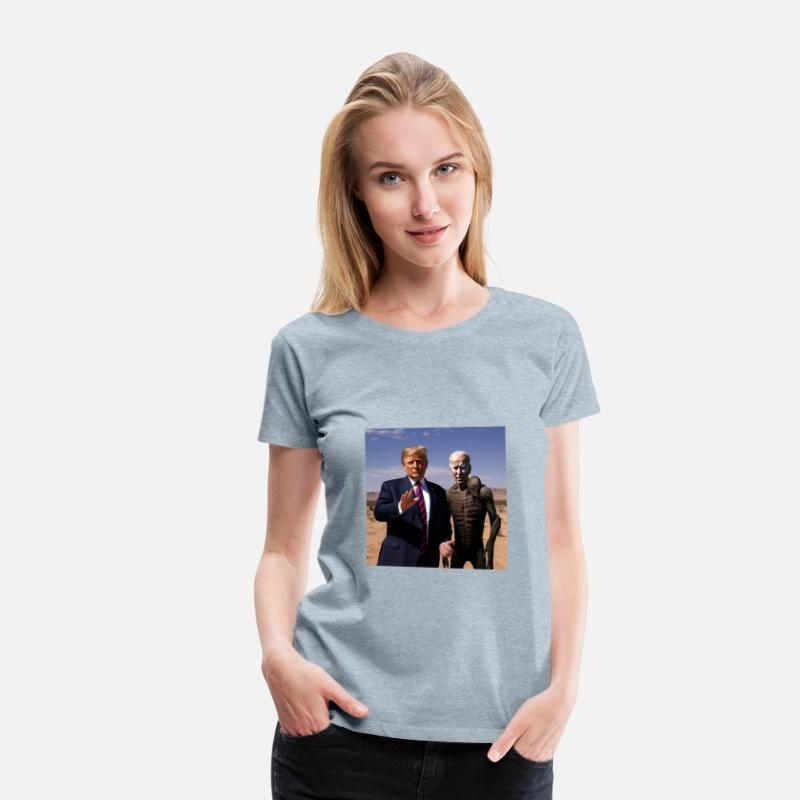 Trump with Joe Biden - Tshirt design