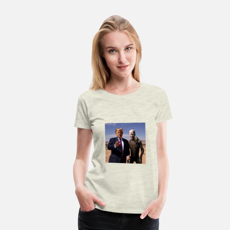 Trump with Joe Biden - Tshirt design