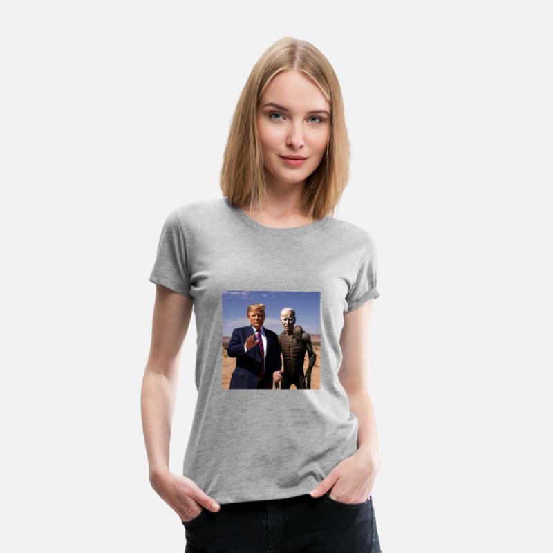 Trump with Joe Biden - Tshirt design