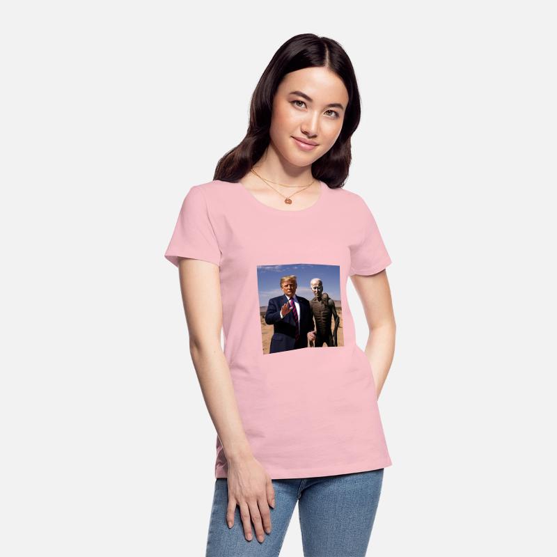 Trump with Joe Biden - Tshirt design