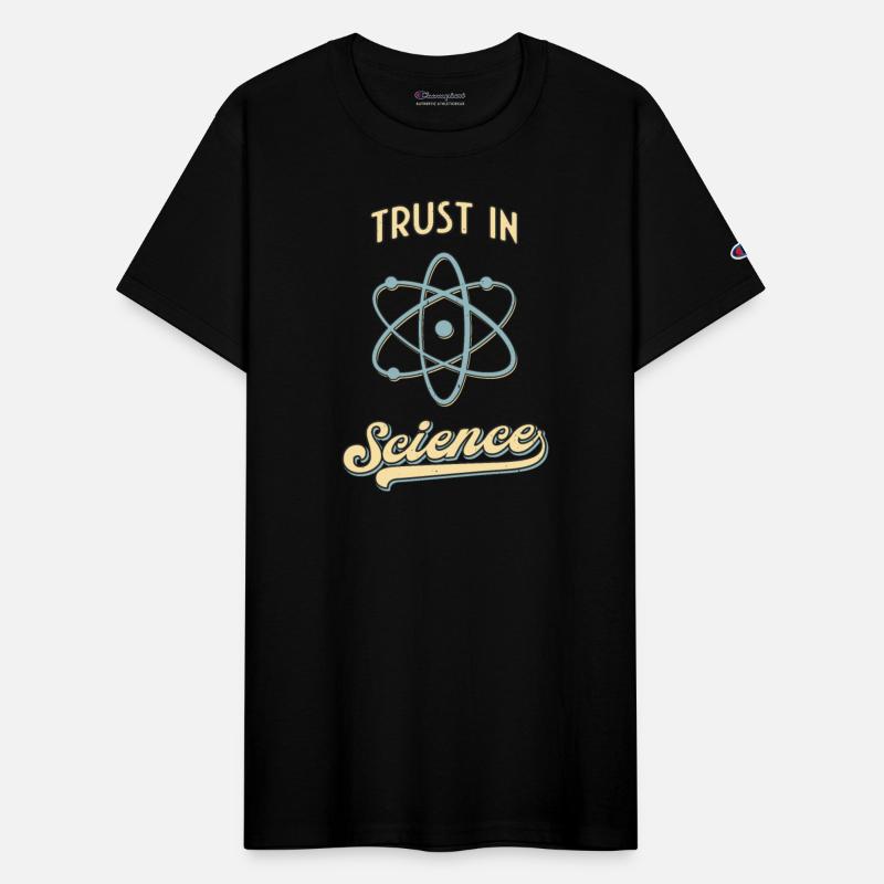 Trust In Science Physics Fun Retro Atom