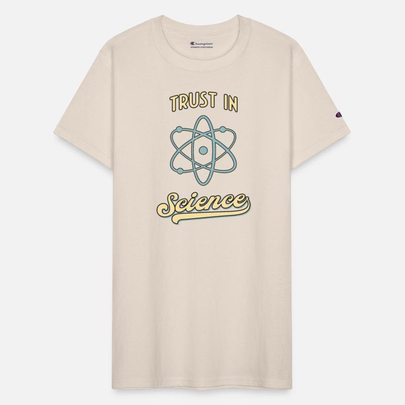 Trust In Science Physics Fun Retro Atom