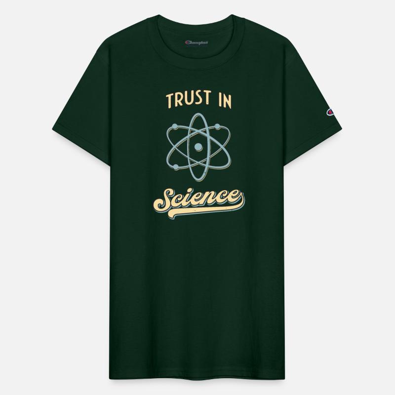 Trust In Science Physics Fun Retro Atom