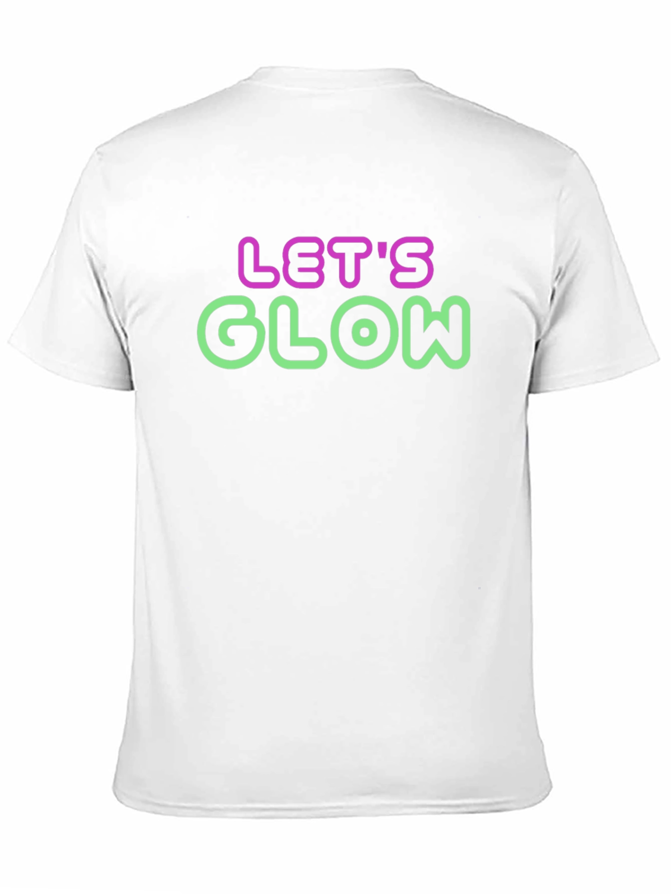 Lets Glow Neon Graphic T-Shirt