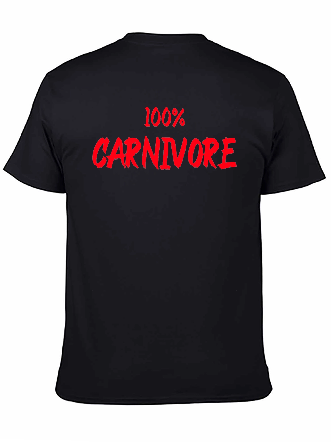 100% Carnivore Graphic Tee - Black