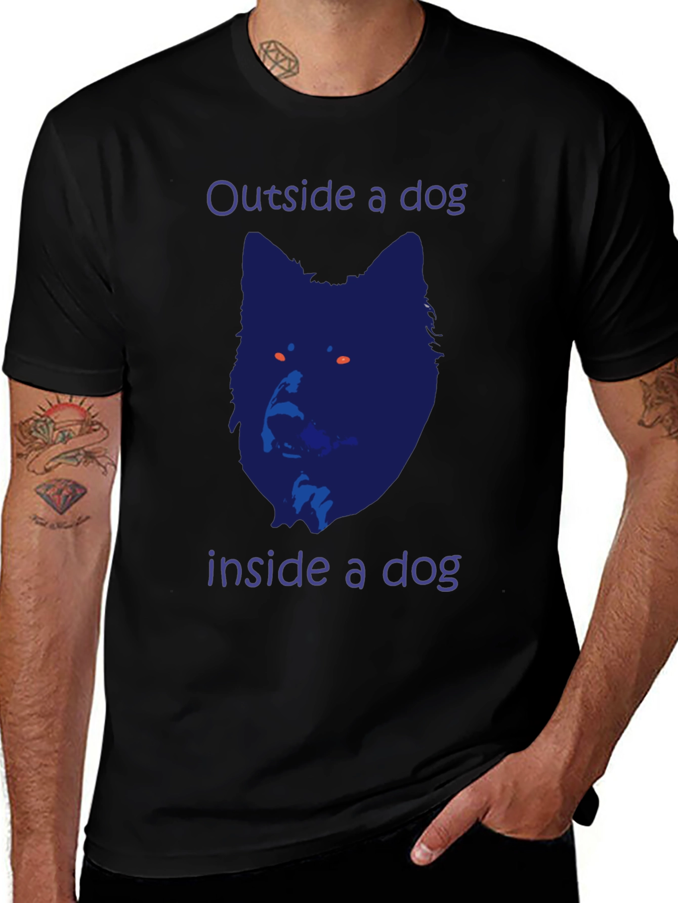 Dog Lover T-Shirt - Inside a Dog