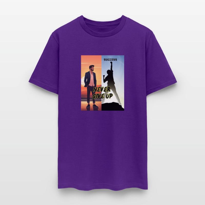 Tshirt never give up