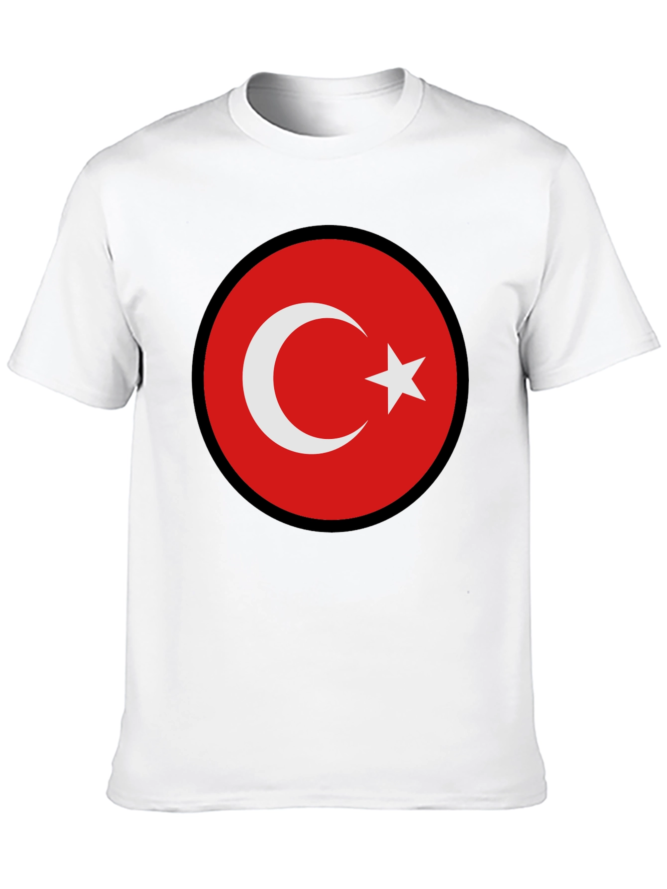 Turkey Flag T-Shirt - Patriotic Crescent Moon Star Tee