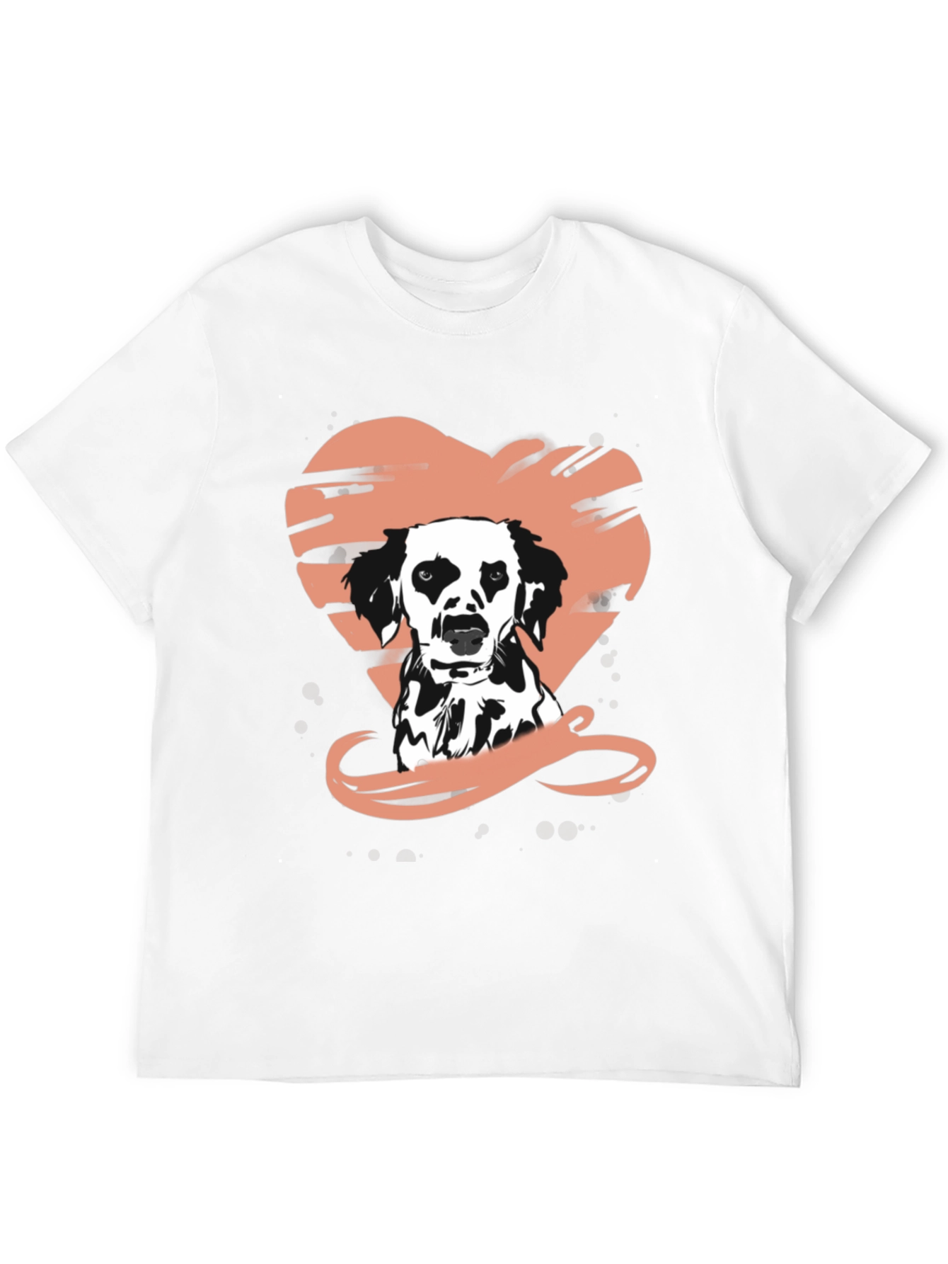 Dog Lovers Black Graphic Tee