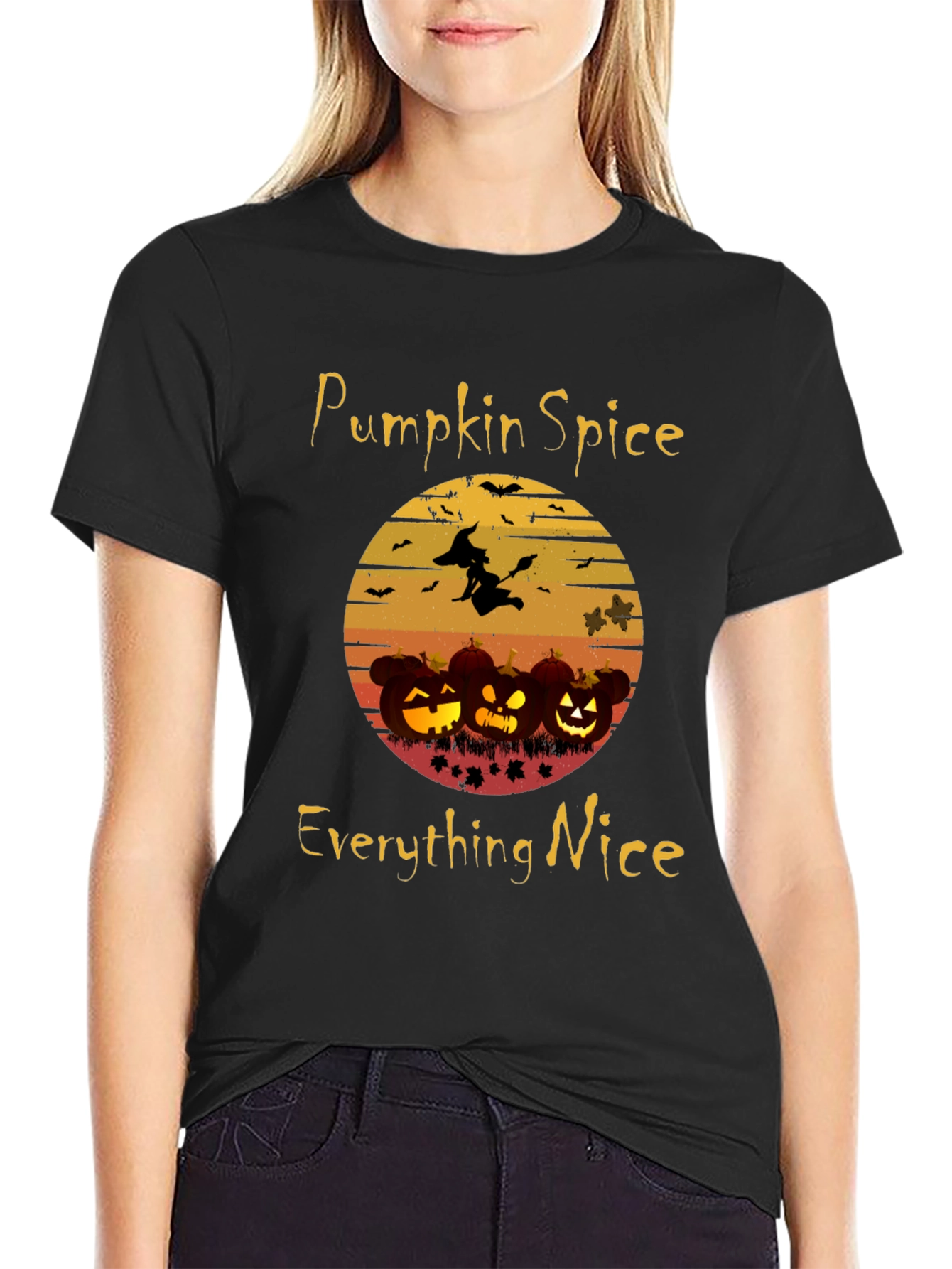 Pumpkin Spice Everything Nice Graphic Tee