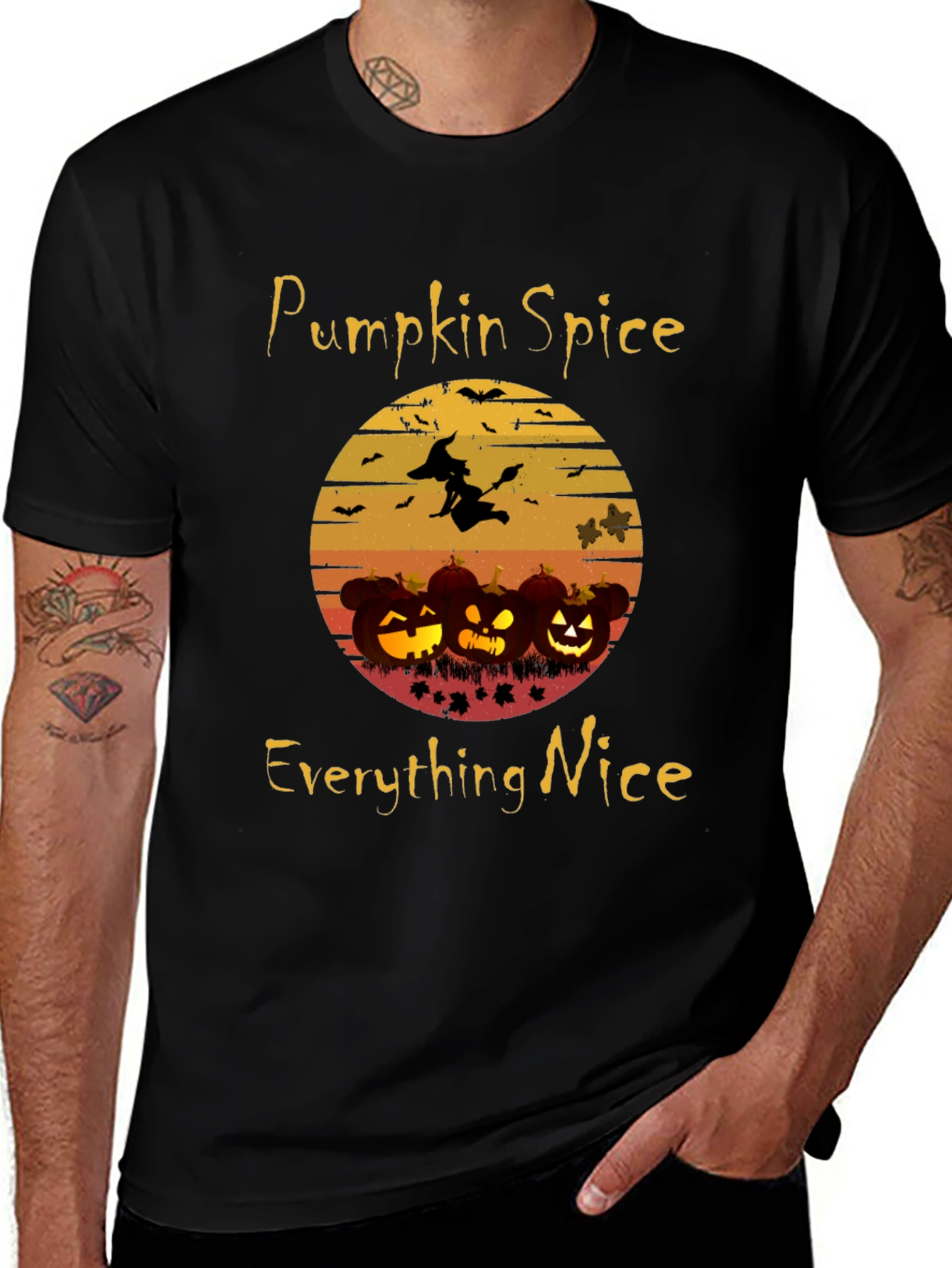 Pumpkin Spice Everything Nice Graphic Tee