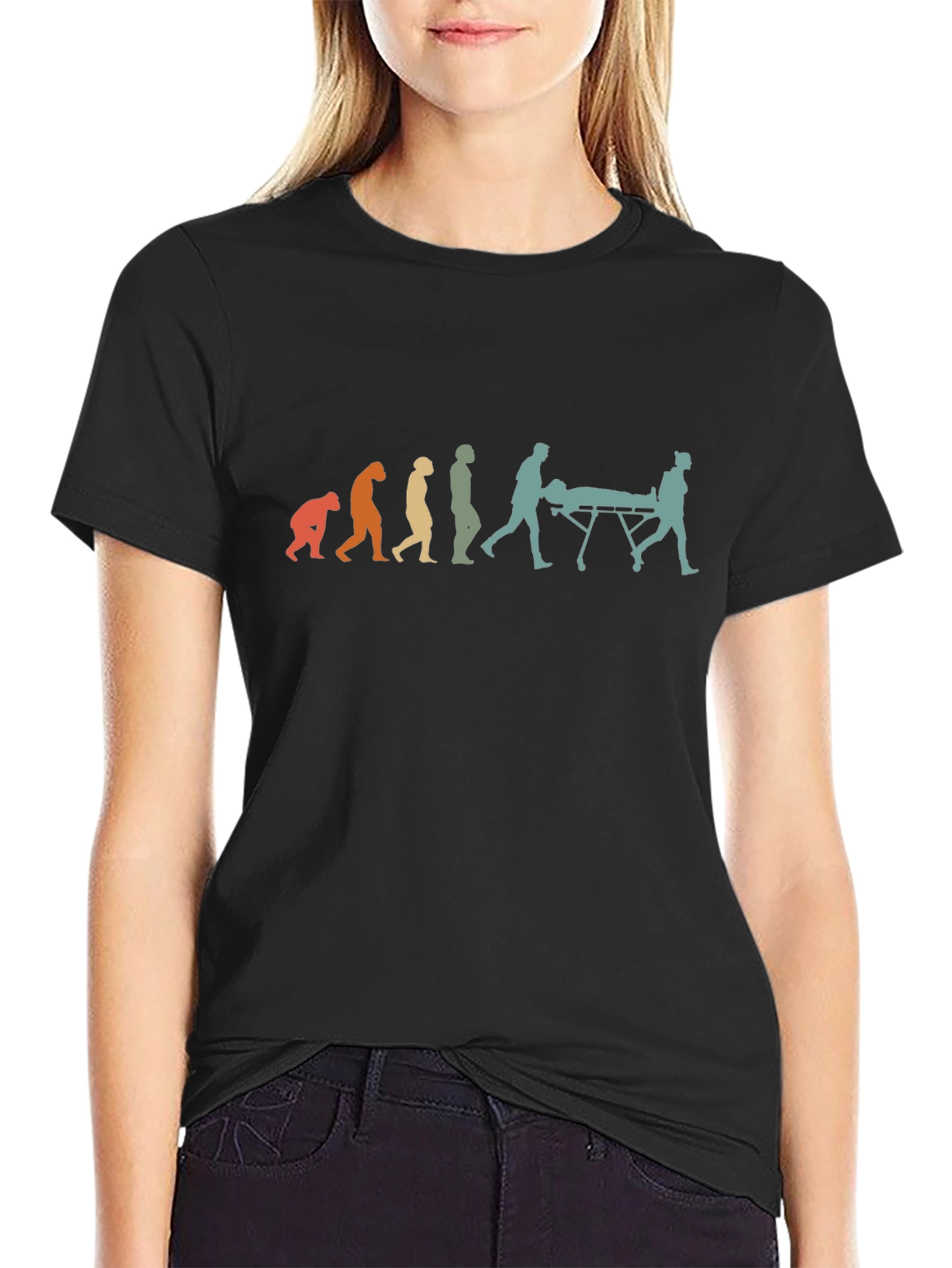 Medical Evolution Black T-Shirt