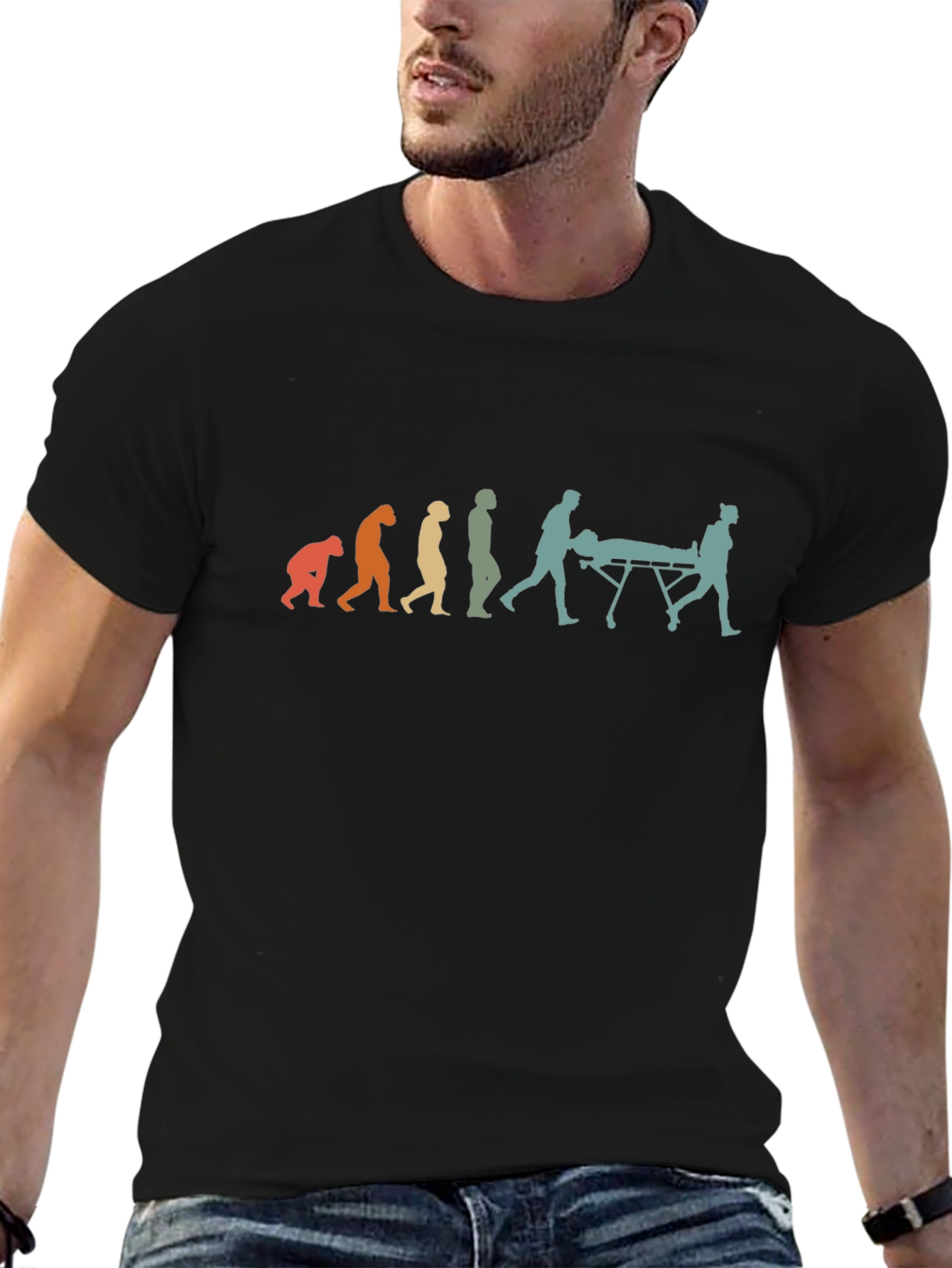 Medical Evolution Black T-Shirt