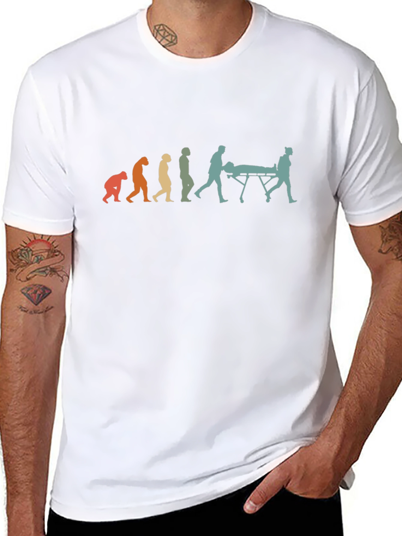 Medical Evolution Black T-Shirt