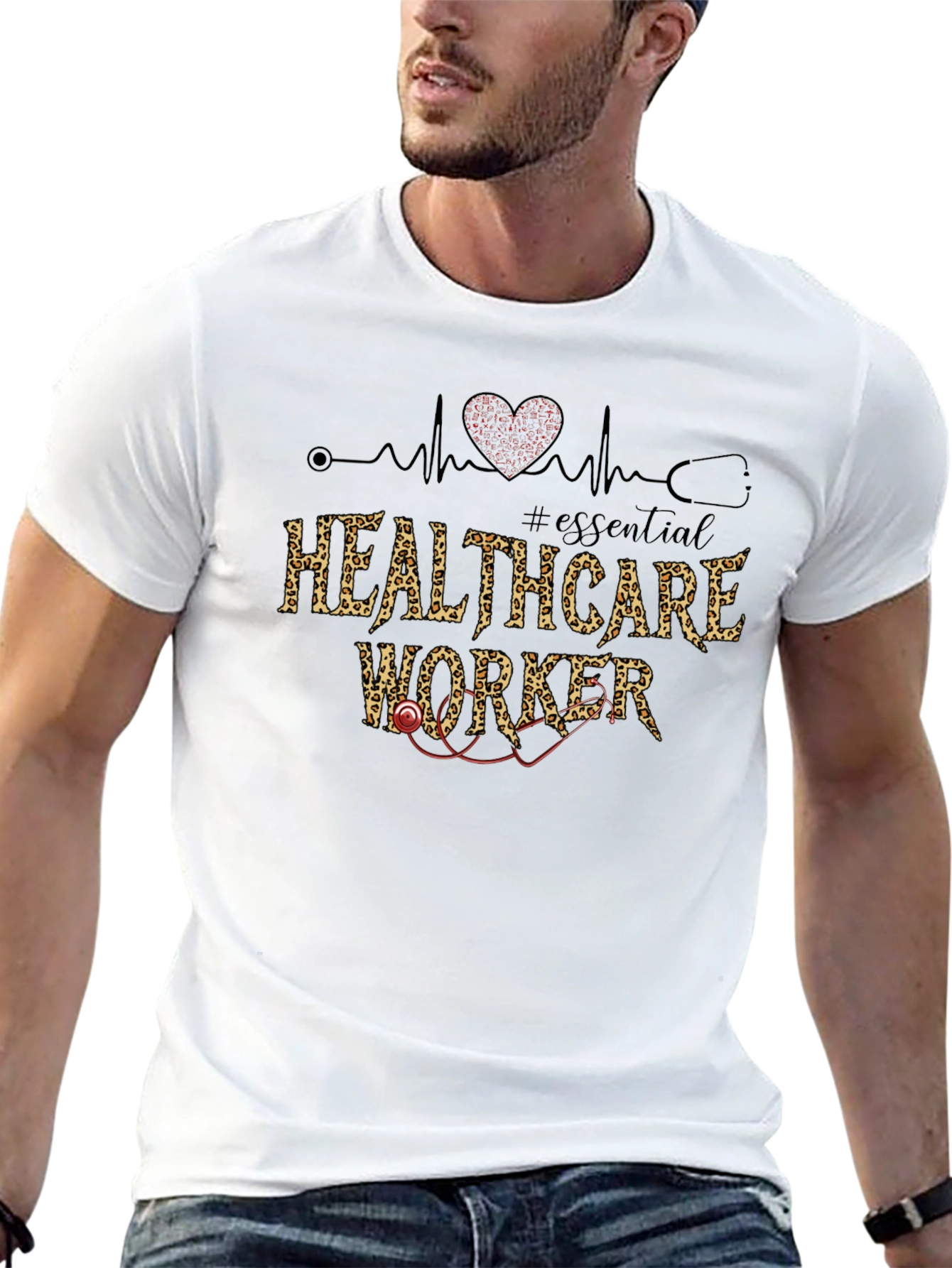 Essential Healthcare Worker Graphic Tee