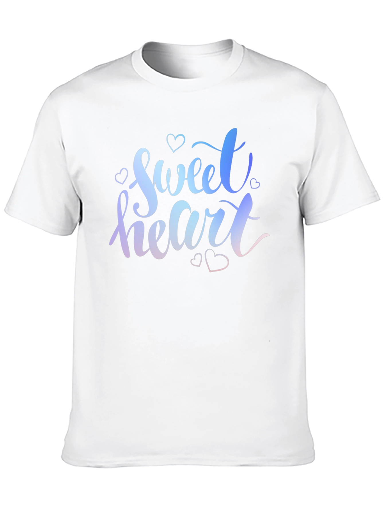 Sweetheart Gradient Graphic T-Shirt - Soft Cotton Tee