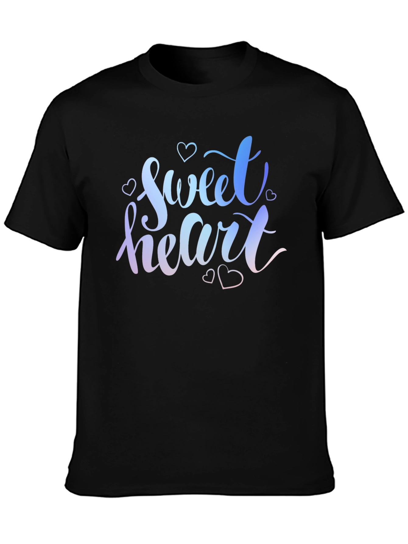 Sweetheart Gradient Graphic T-Shirt - Soft Cotton Tee