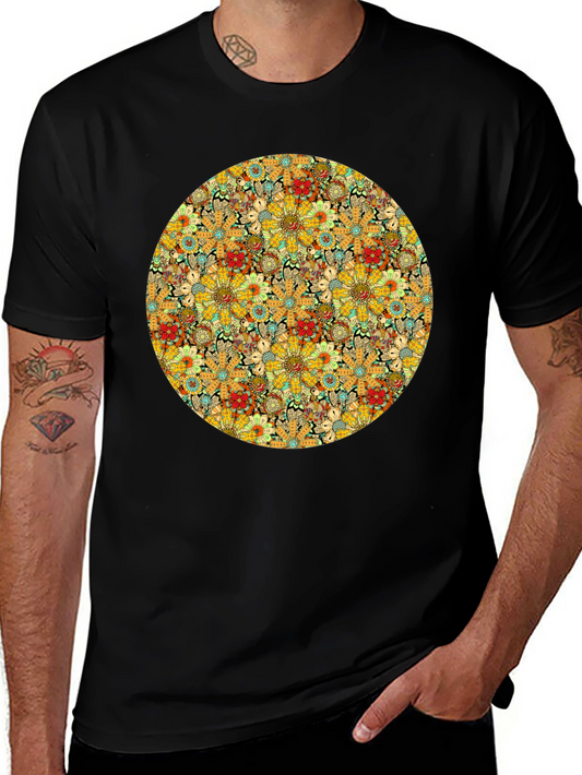 Floral Circle Tee