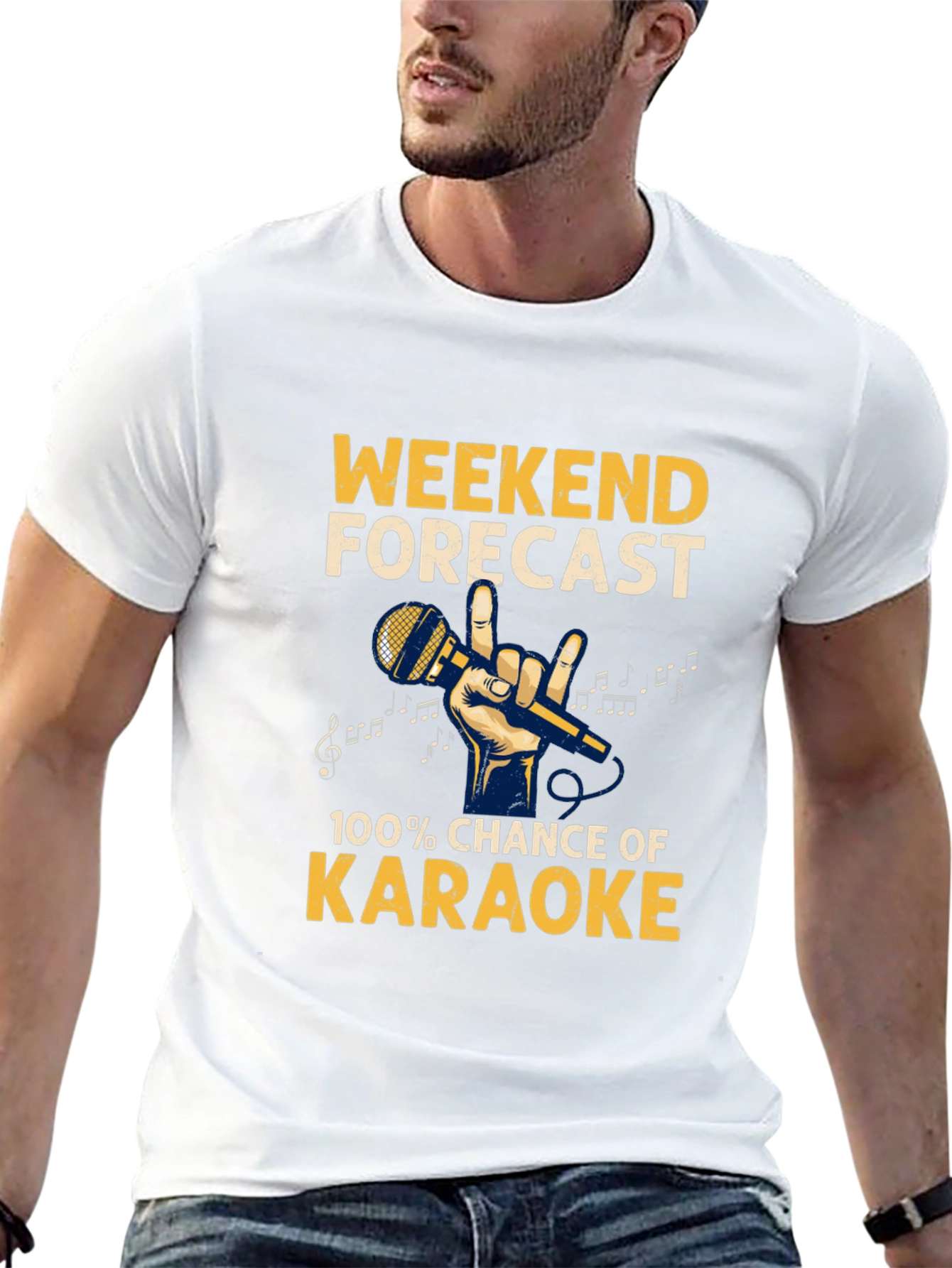 Karaoke Weekend Forecast T-Shirt