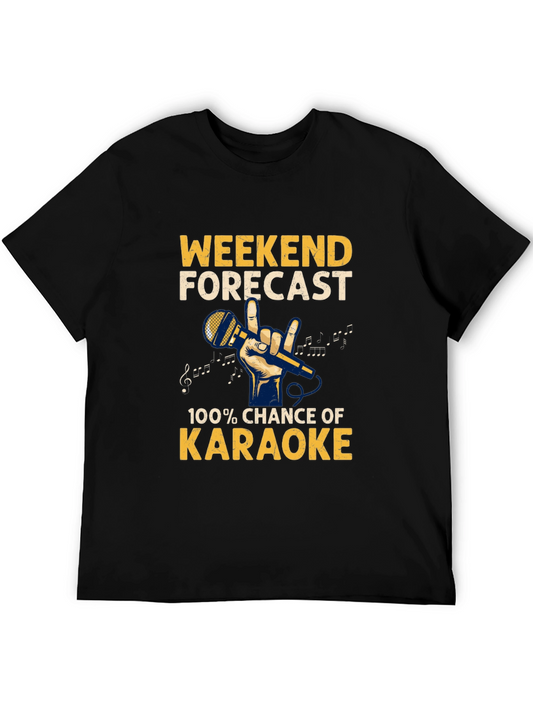 Karaoke Weekend Forecast T-Shirt