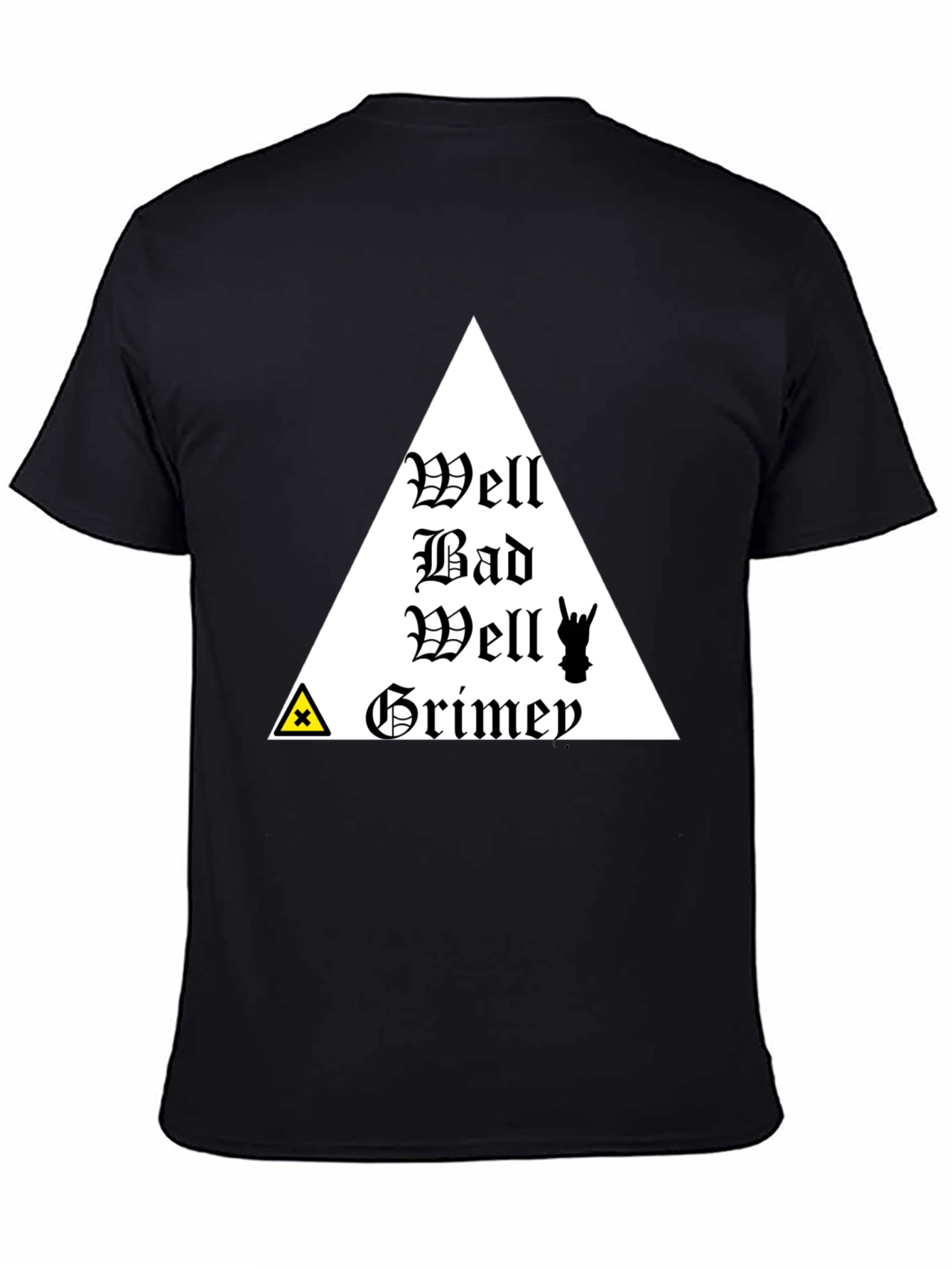 Well Bad Well Grimey Black T-Shirt