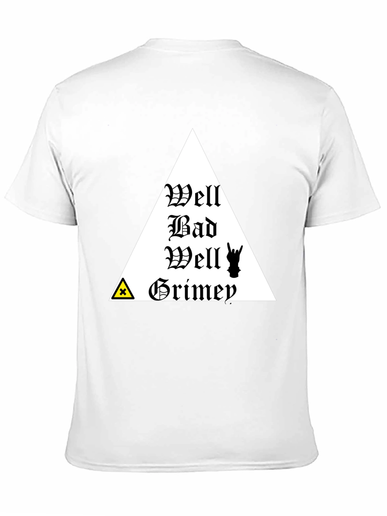 Well Bad Well Grimey Black T-Shirt