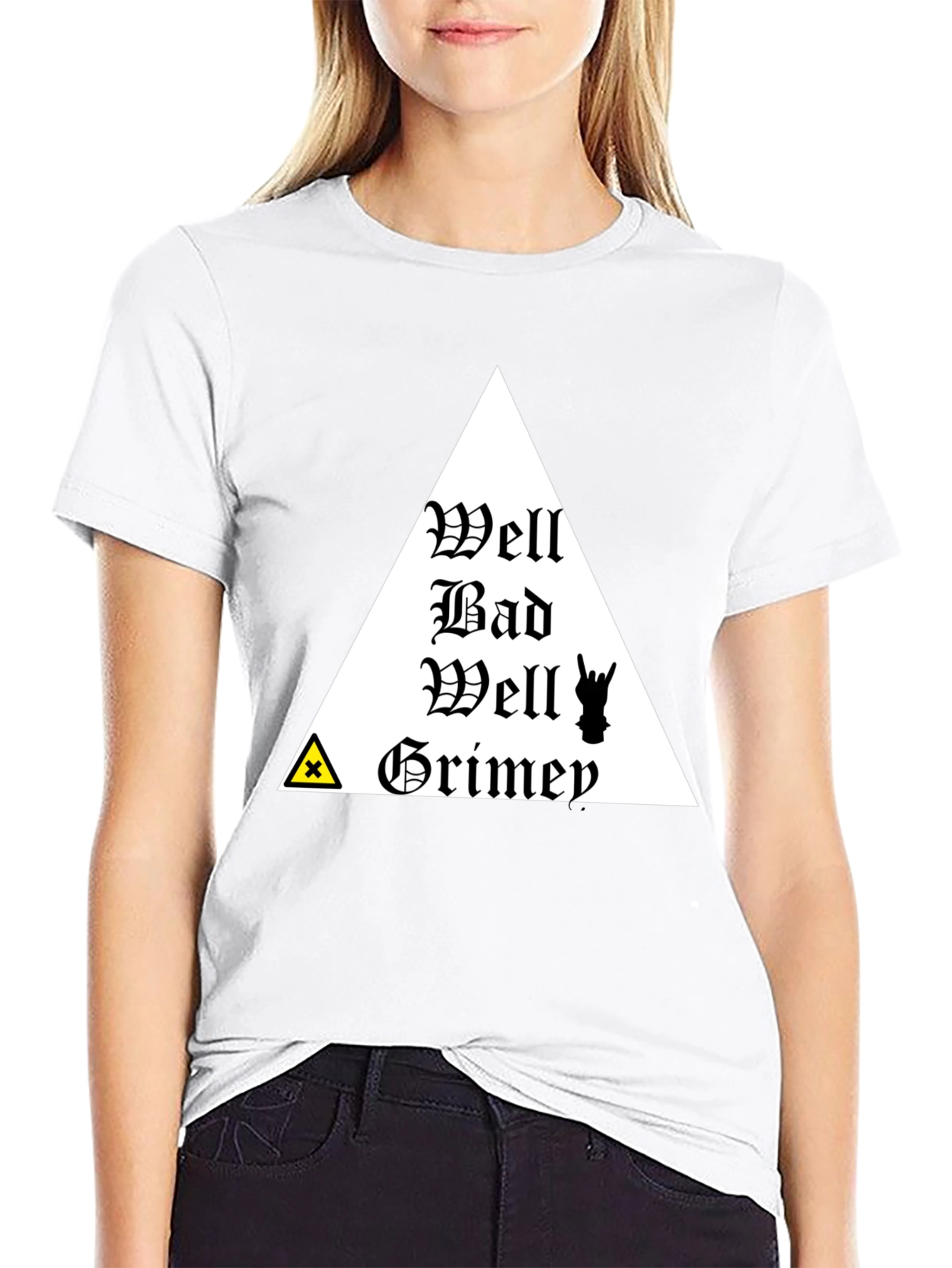 Well Bad Well Grimey Black T-Shirt