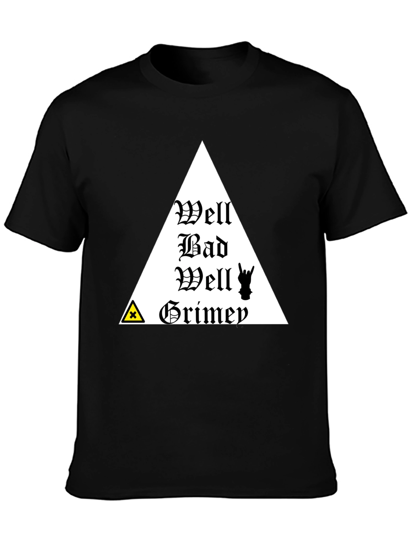Well Bad Well Grimey Black T-Shirt
