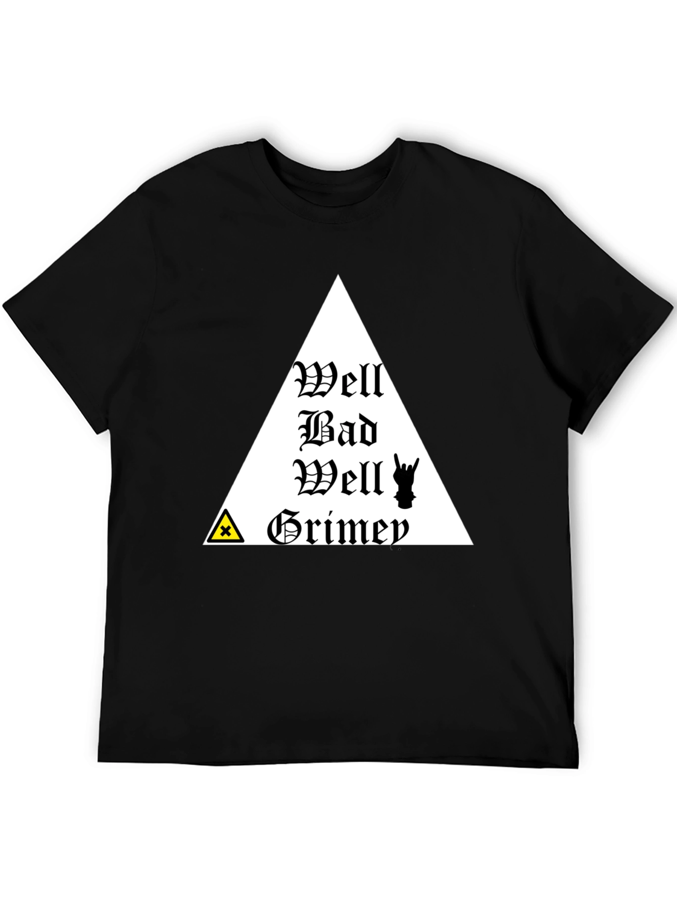 Well Bad Well Grimey Black T-Shirt