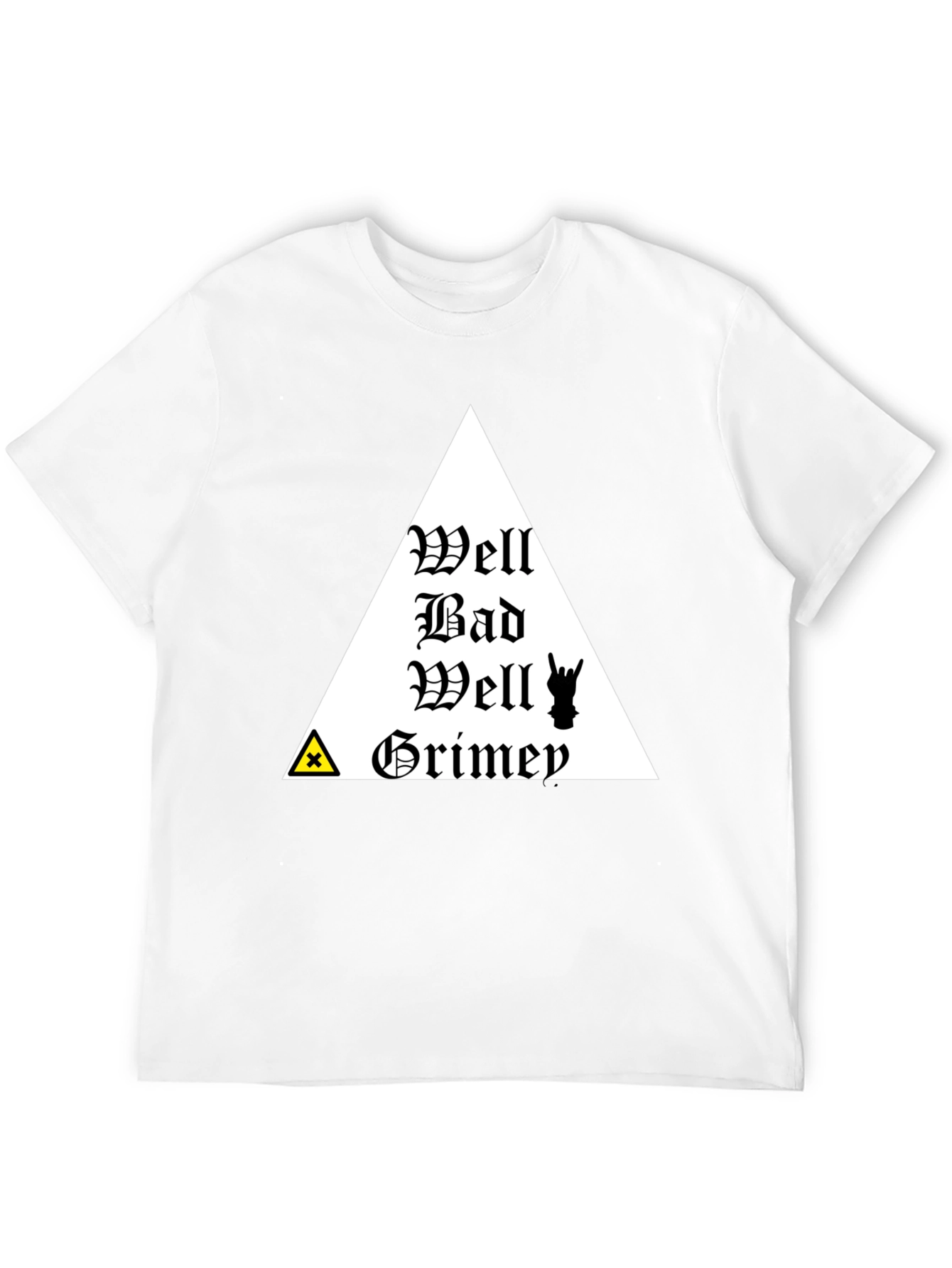Well Bad Well Grimey Black T-Shirt