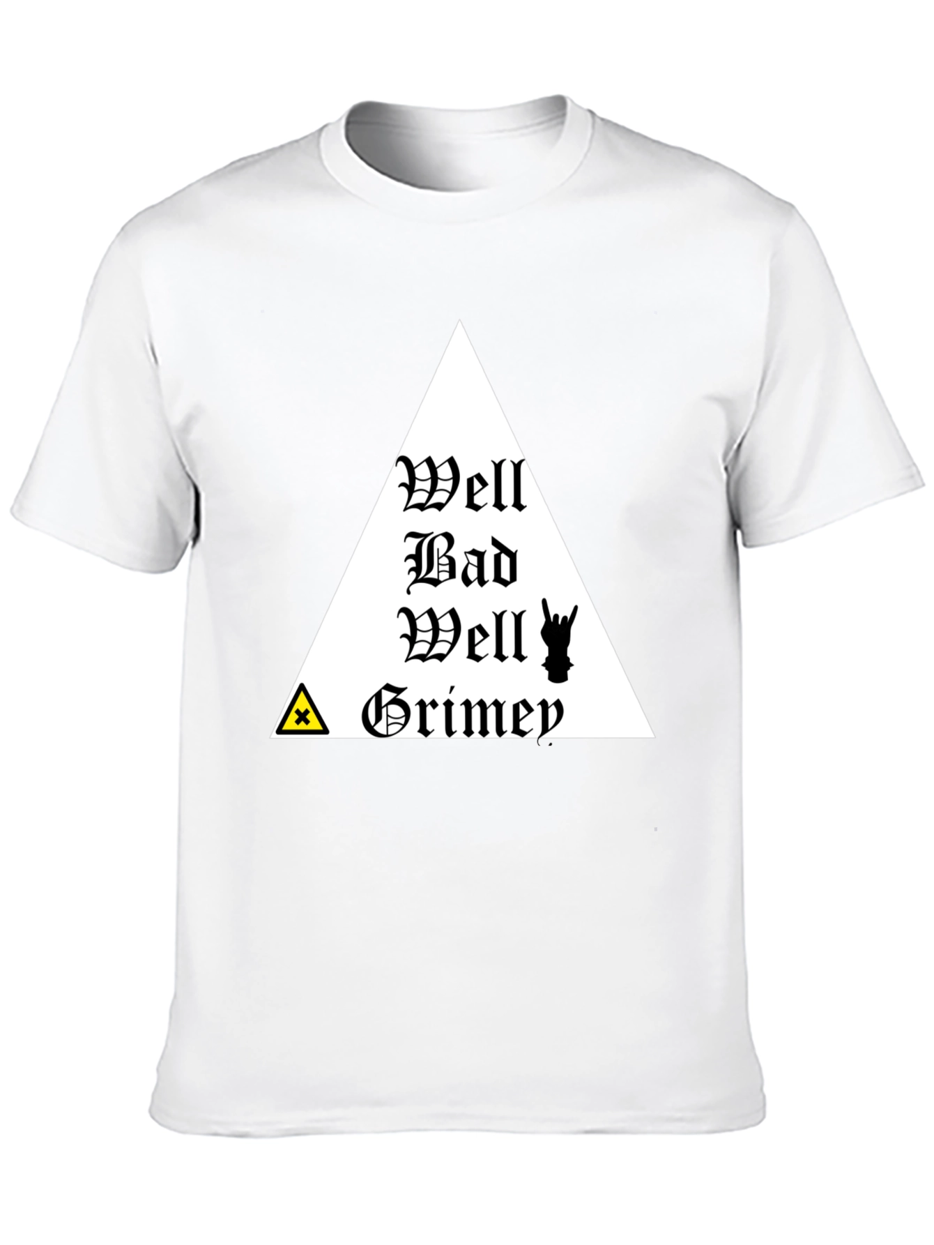Well Bad Well Grimey Black T-Shirt
