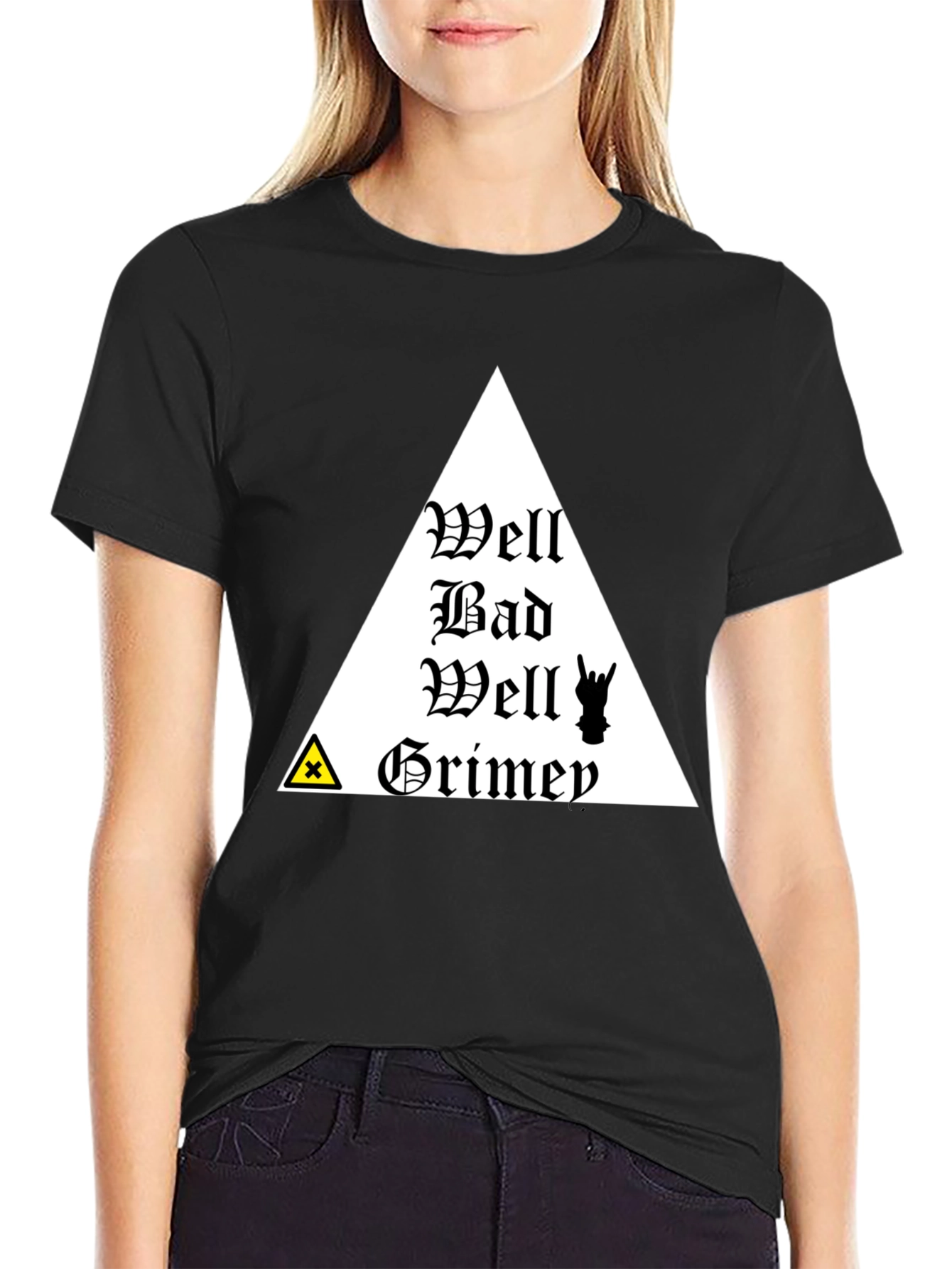 Well Bad Well Grimey Black T-Shirt