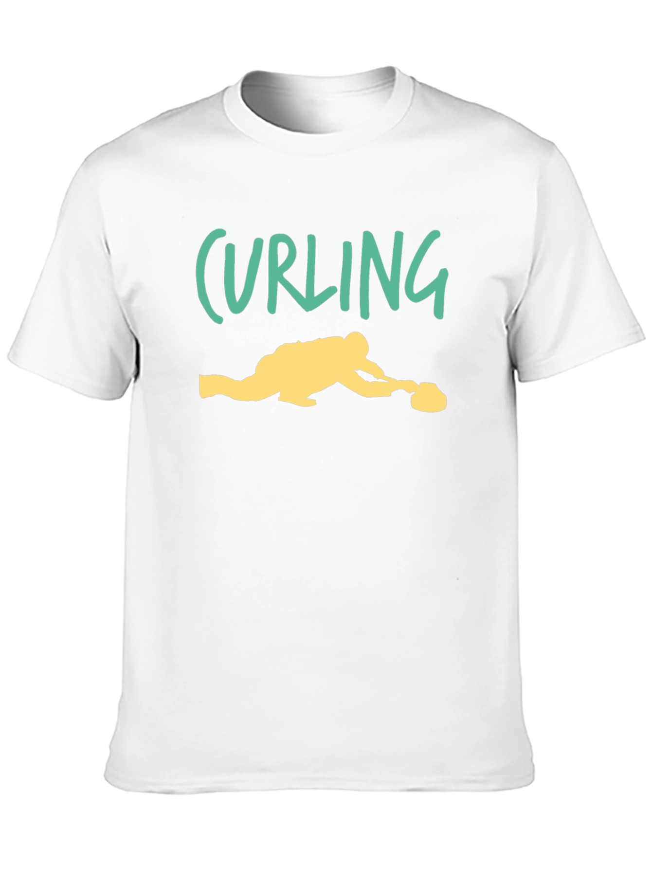 Curling Sport T-Shirt | Fun Graphic Tee