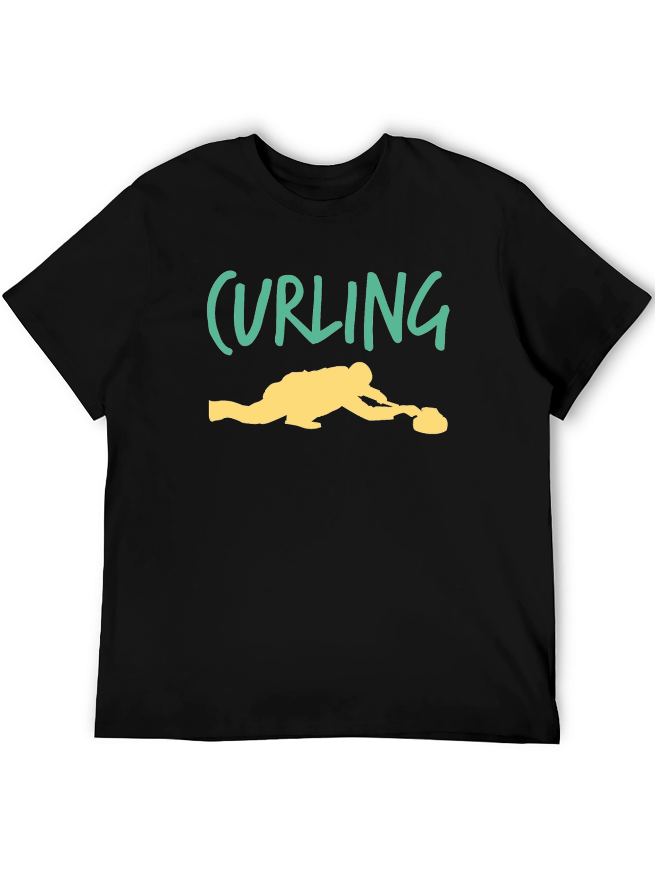 Curling Sport T-Shirt | Fun Graphic Tee