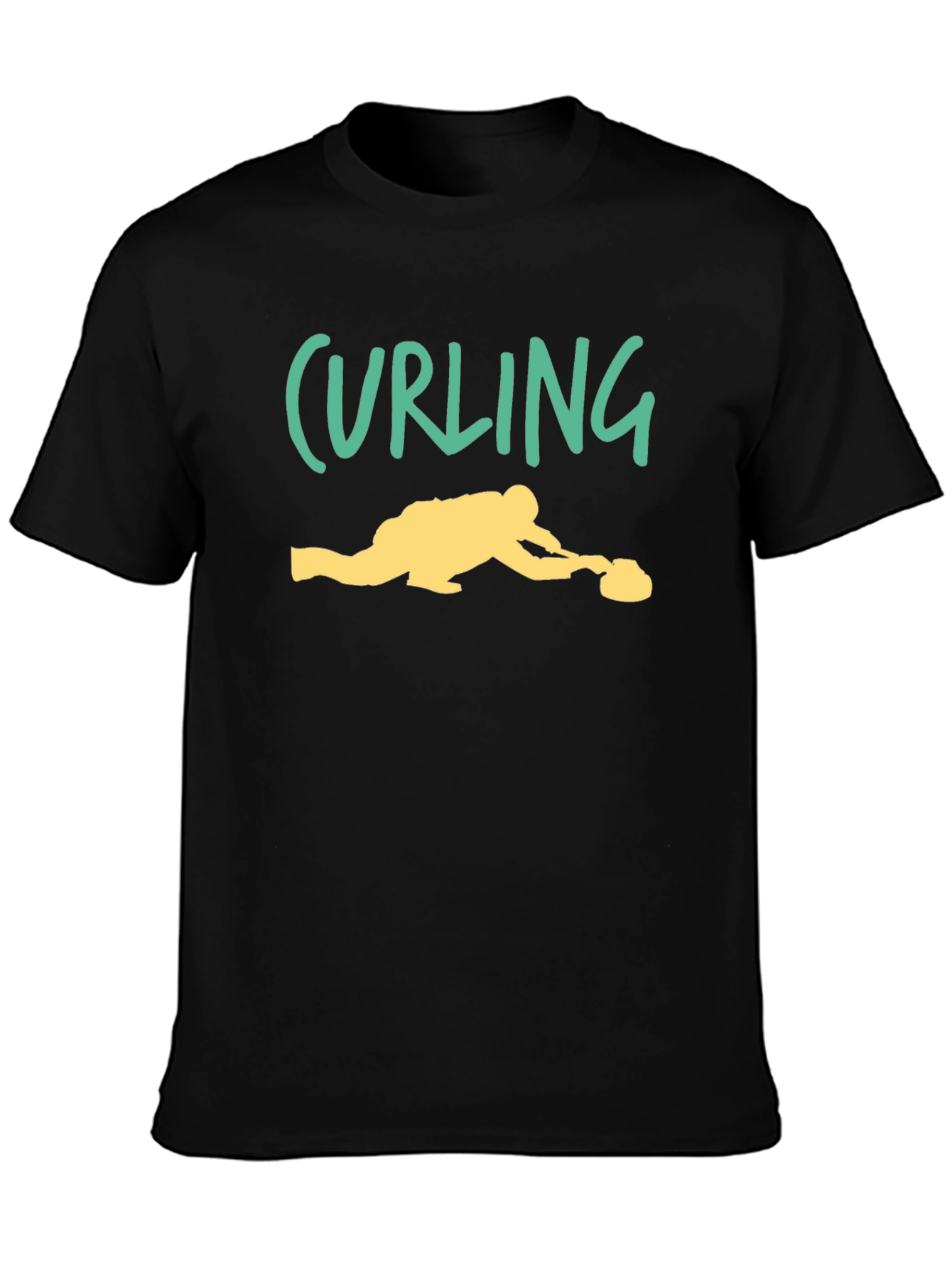 Curling Sport T-Shirt | Fun Graphic Tee