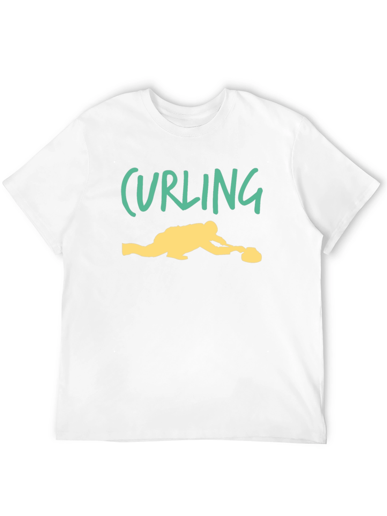 Curling Sport T-Shirt | Fun Graphic Tee