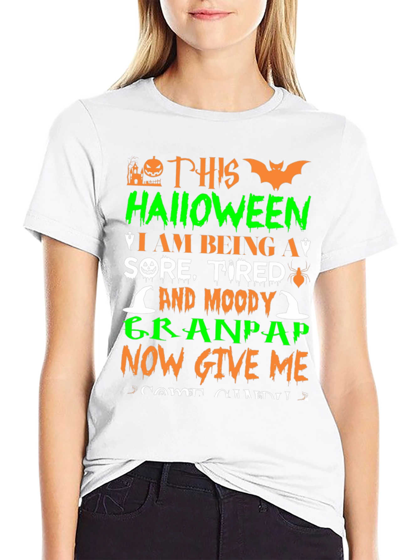 Funny Halloween Grandpap T-Shirt