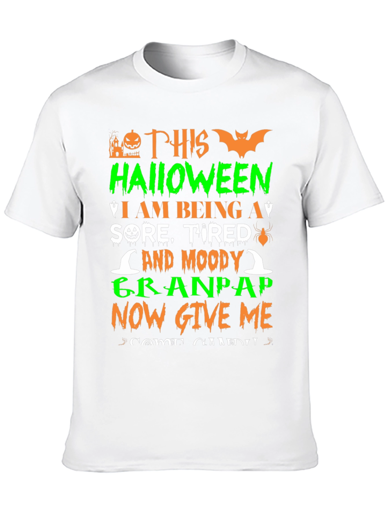Funny Halloween Grandpap T-Shirt