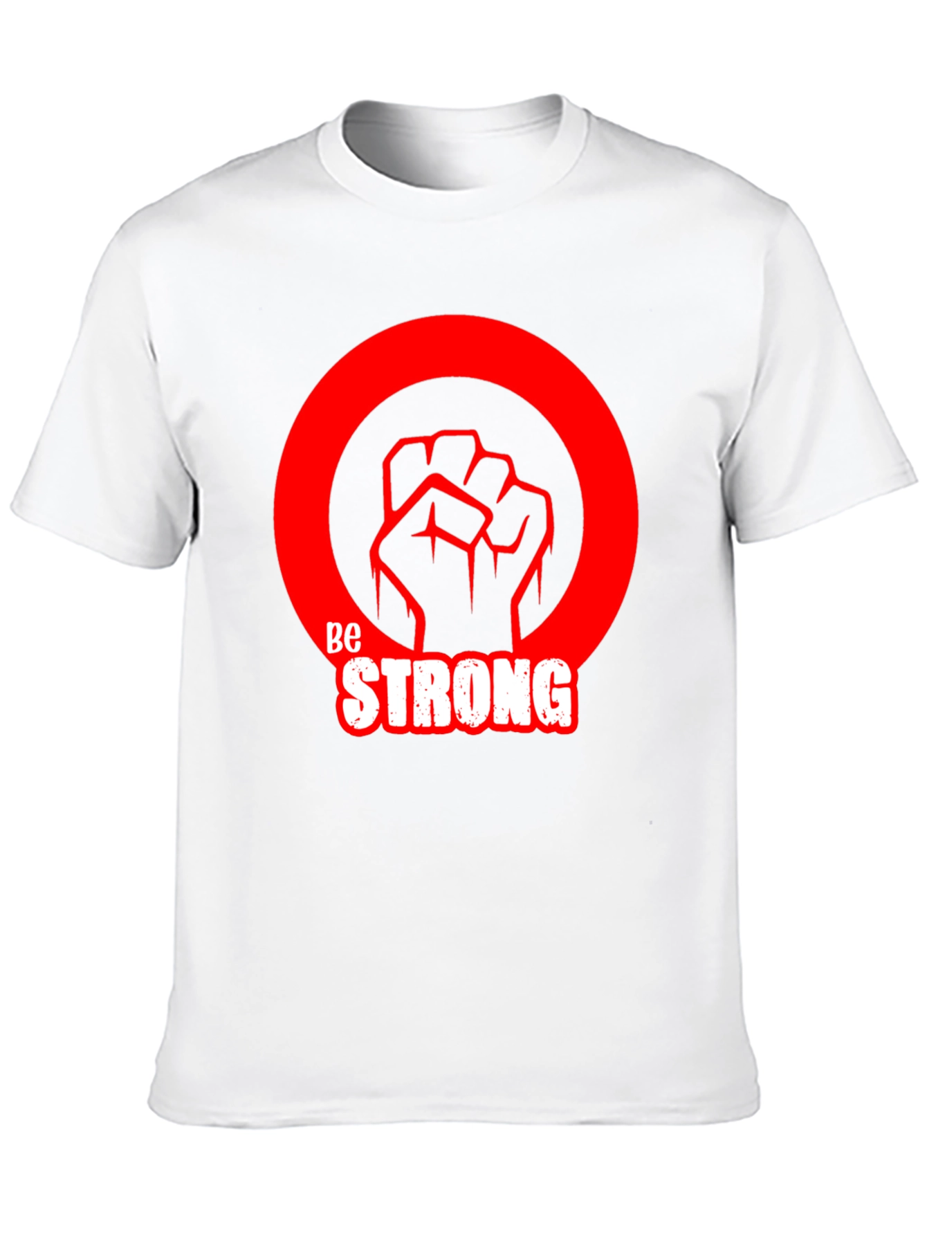Be Strong Graphic Tee - Black